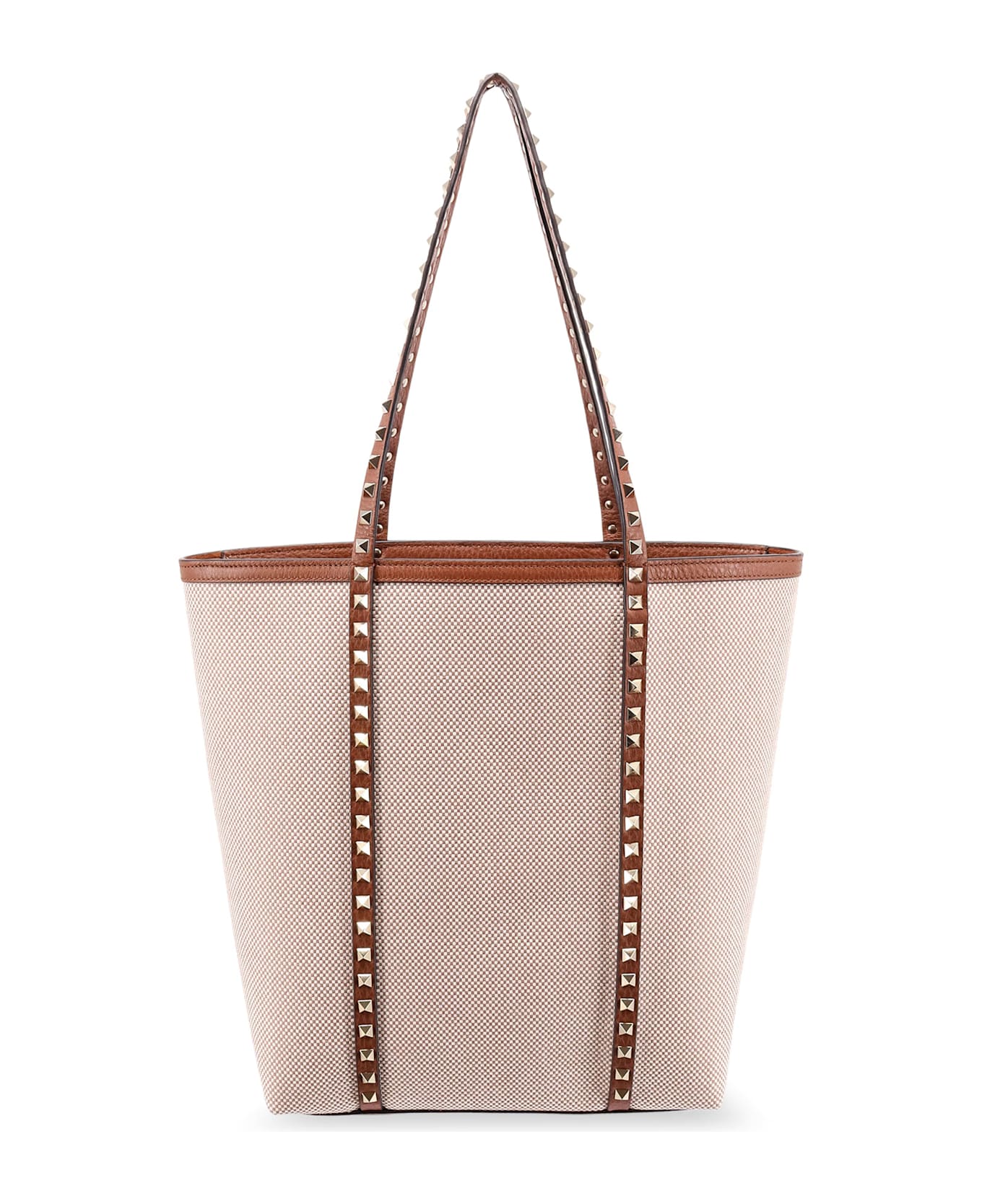 Valentino Garavani Rockstud Tote Bag - Brown