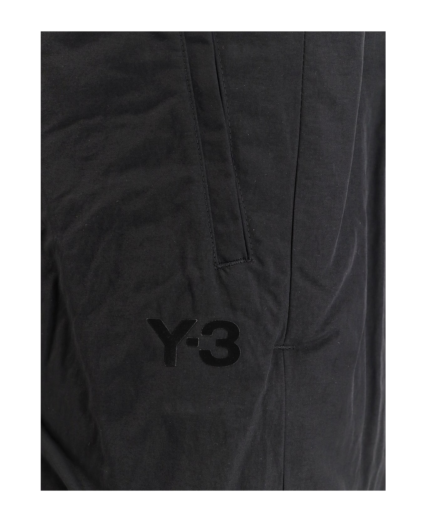 Y-3 Nylon Trousers - Black