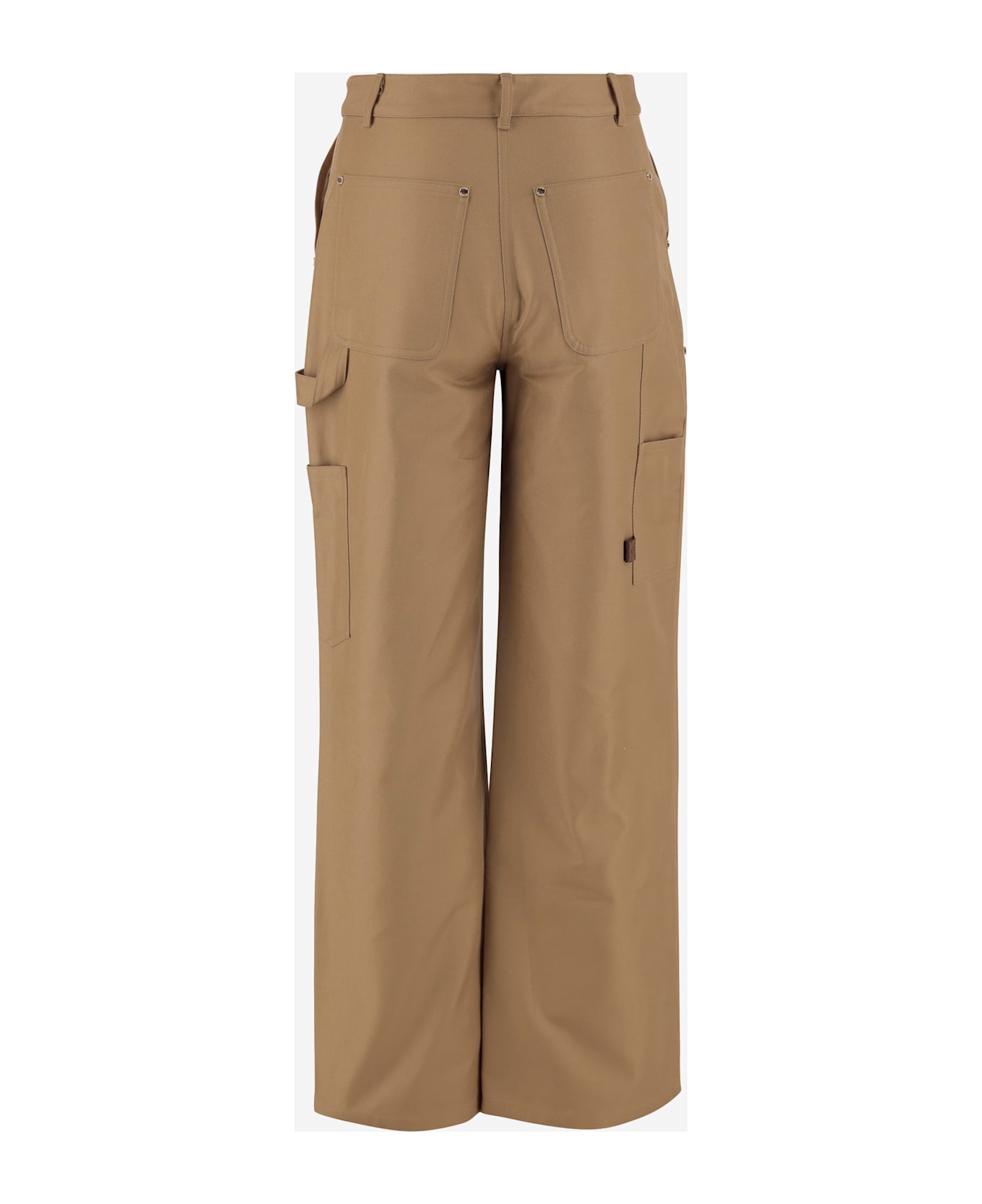 Casablanca Cotton Cargo Pants - Beige