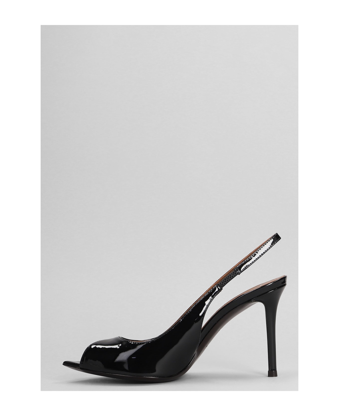 Giuseppe Zanotti Intriigo Pumps In Black Leather - black