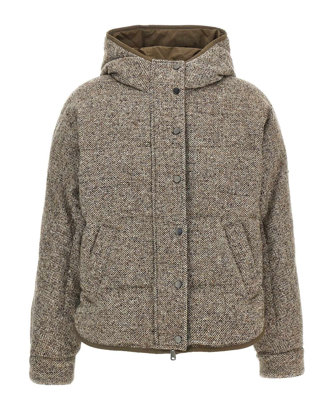 Brunello Cucinelli Reversible Down Jacket - Multicolor