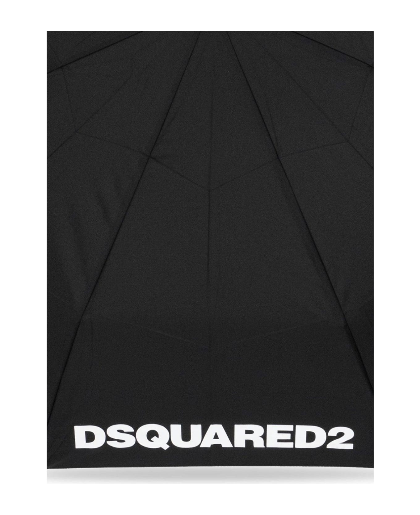 Dsquared2 Umbrella With Logo - Nero 傘