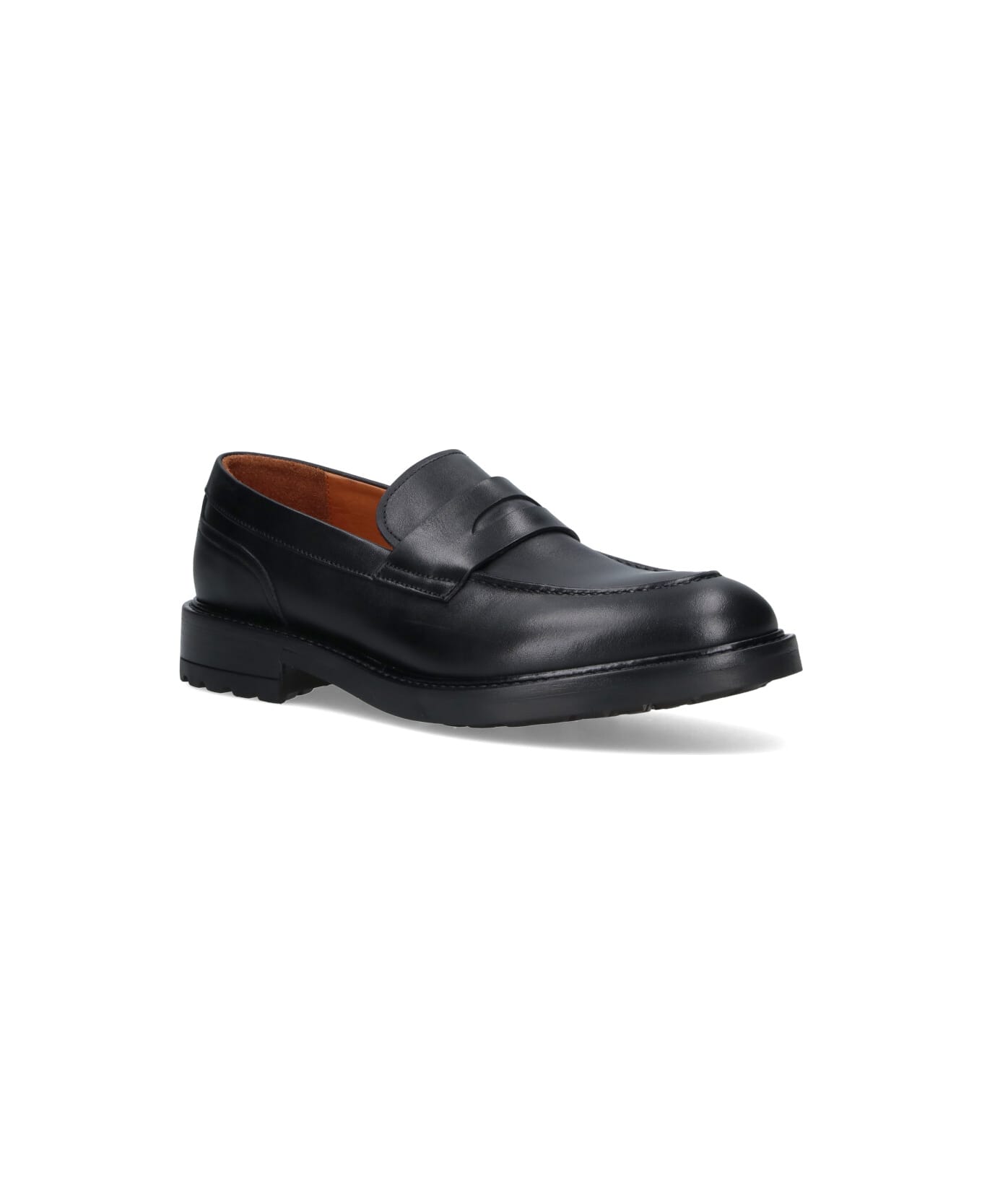 Alexander Hotto Leather Loafers - Black  