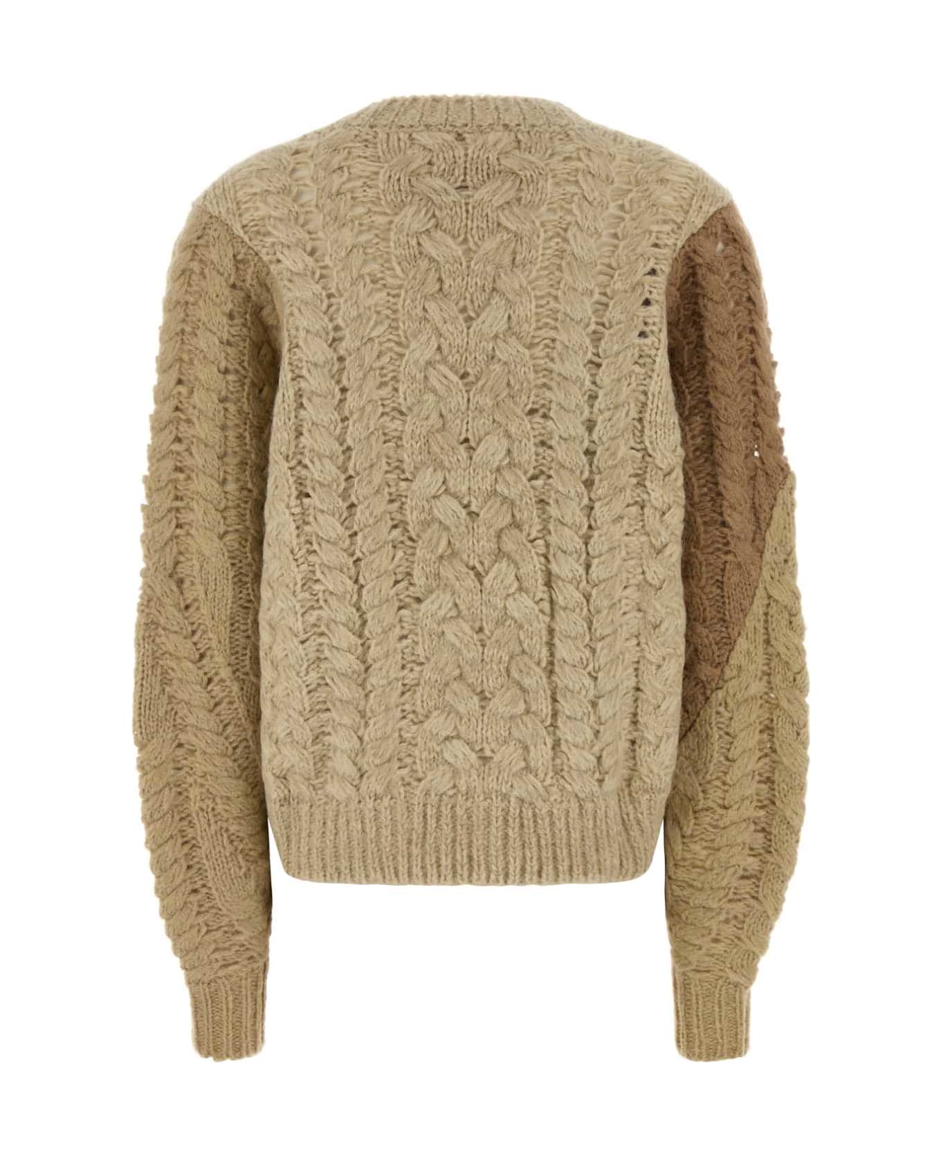 Marant Étoile Multicolor Acrylic Blend Daryl Sweater - Beige