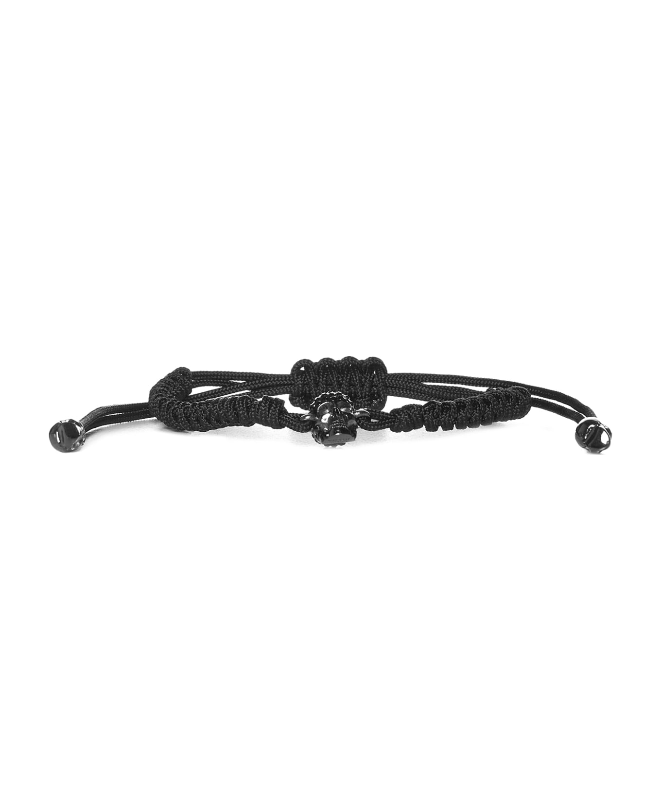Alexander McQueen Skull Motif Bracelet - Black