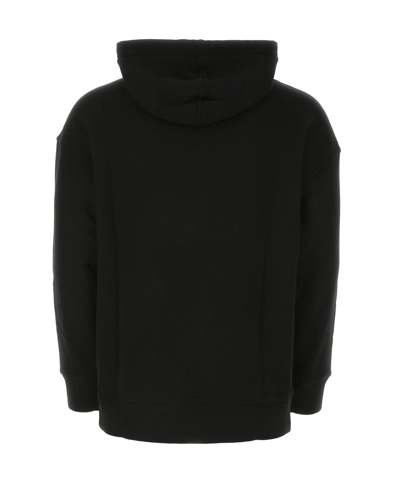 Givenchy Black Cotton Sweatshirt - BLACK フリース