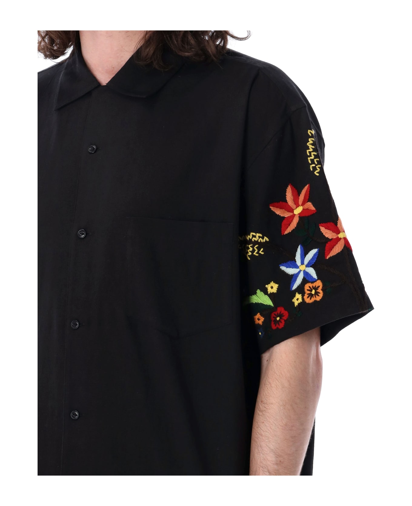 YMC Idris Shirt - BLACK シャツ