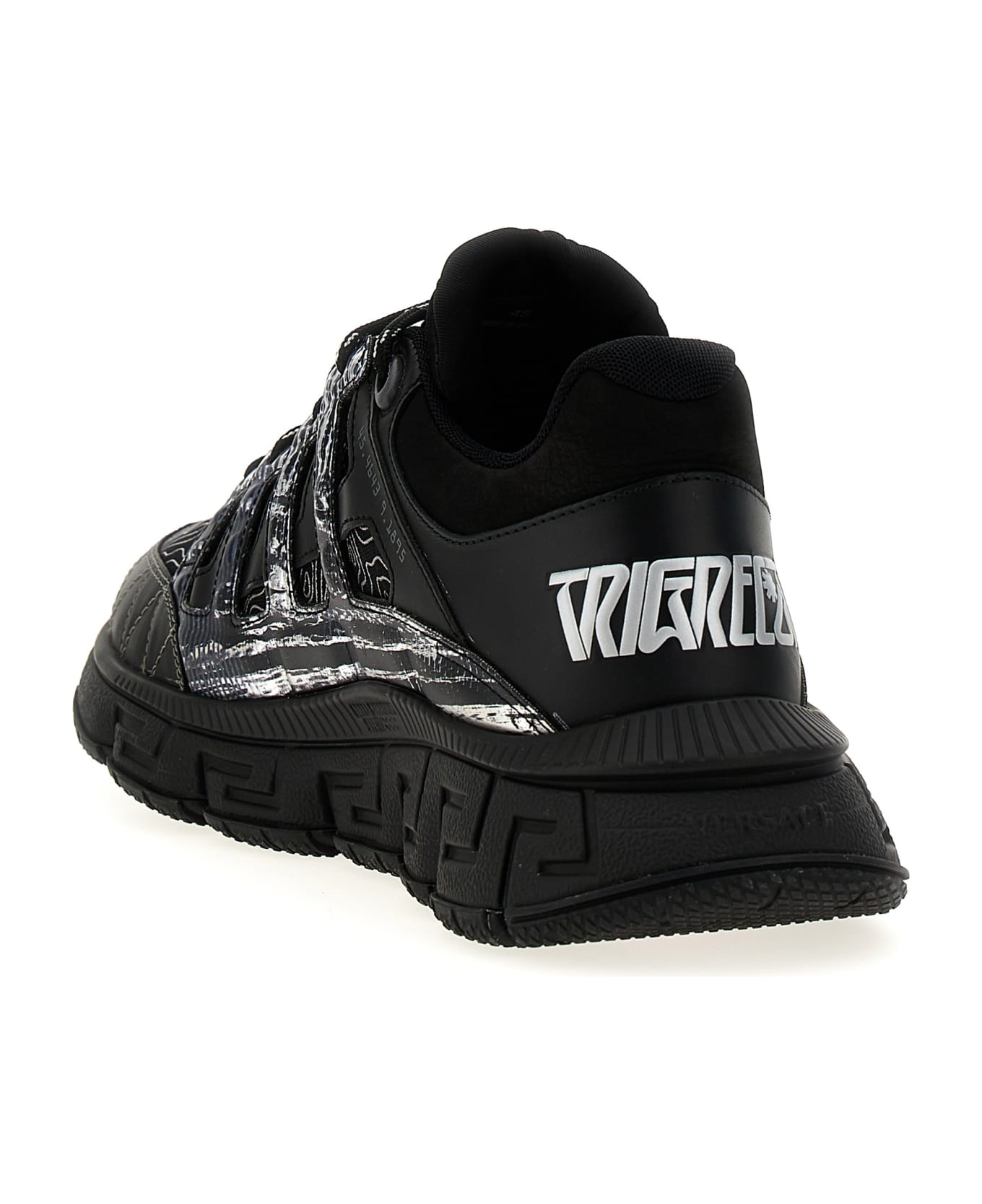 Versace 'trigreca' Sneaker - Black  