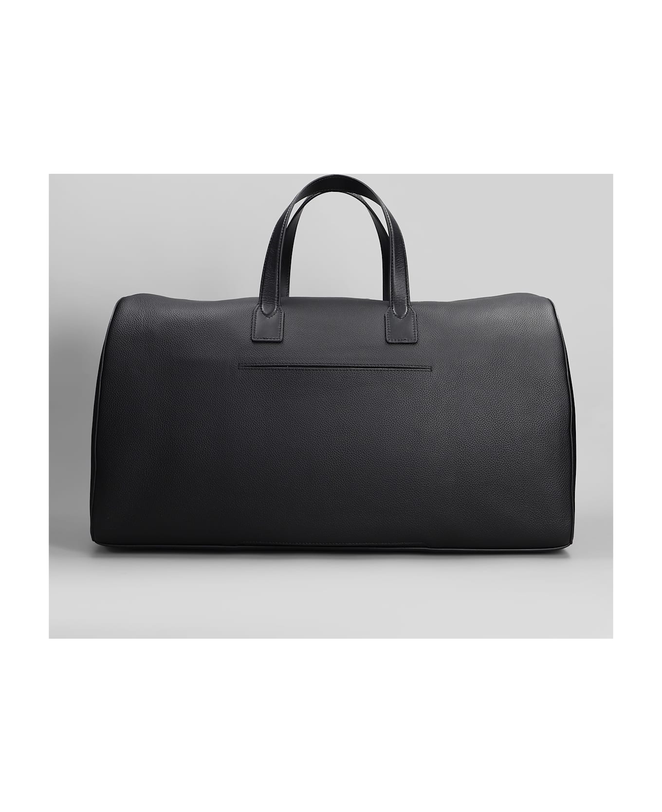 Paul Smith Holdall Hand Bag In Black Leather - black