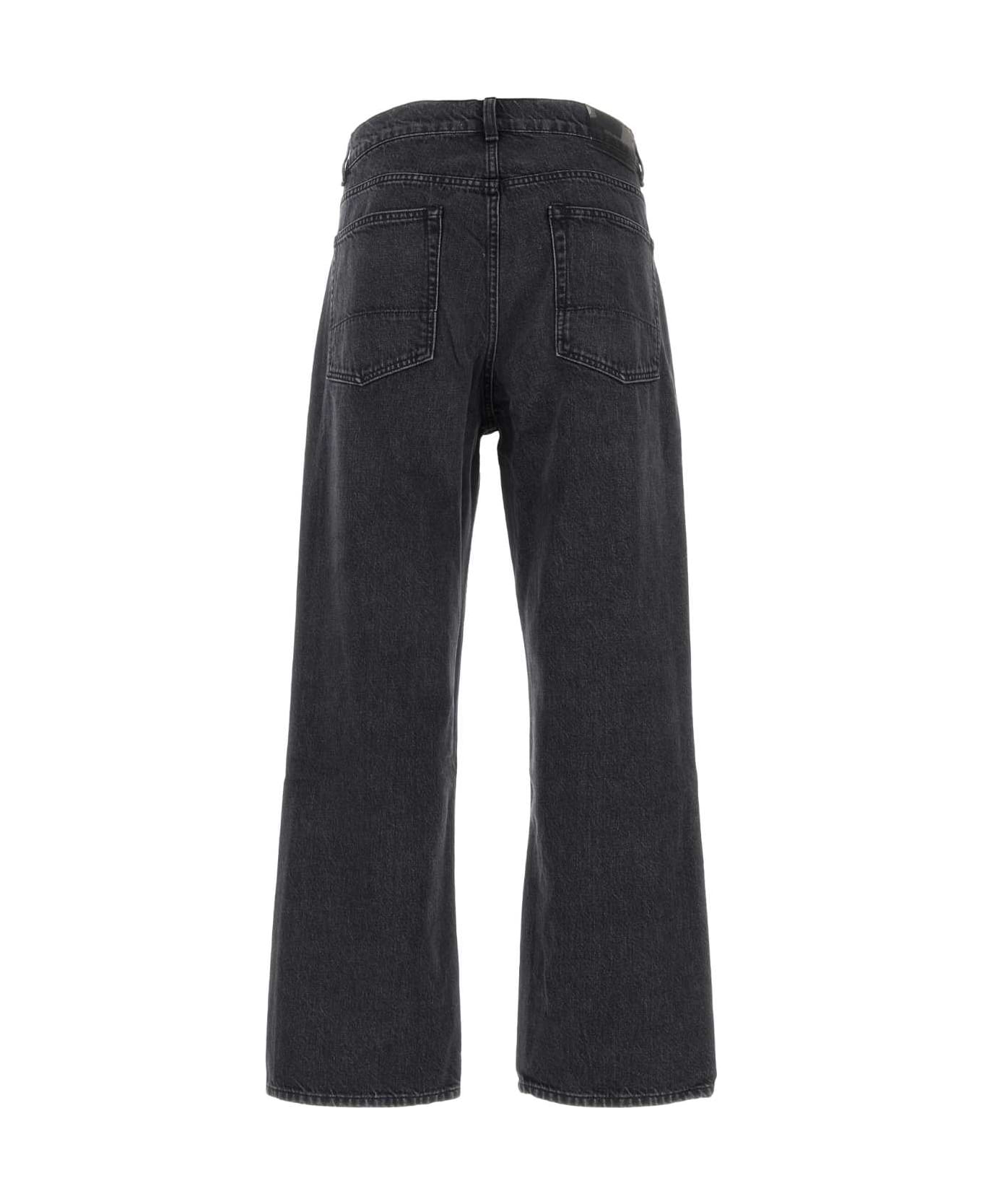 Our Legacy Dark Grey Denim Jeans - SUPERGREYWASH