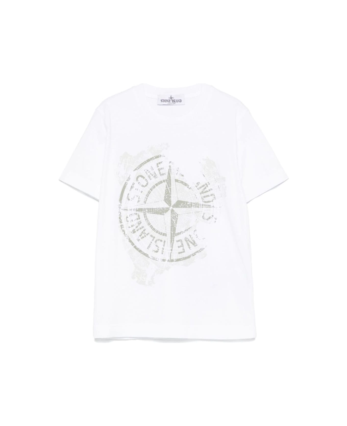 Stone Island Junior K1s162100010s0128v0001 - White