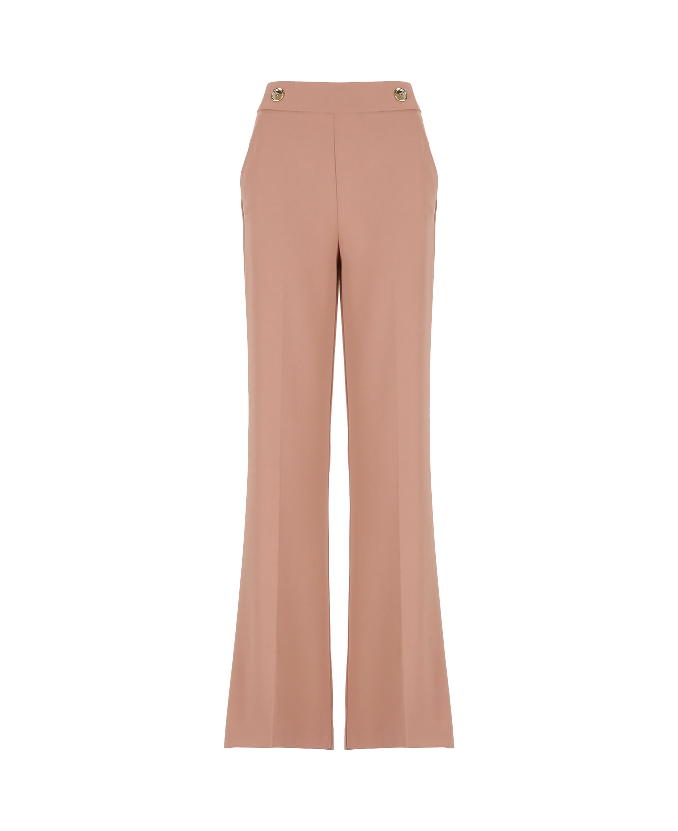 Pinko Back Zip Trousers - Brown