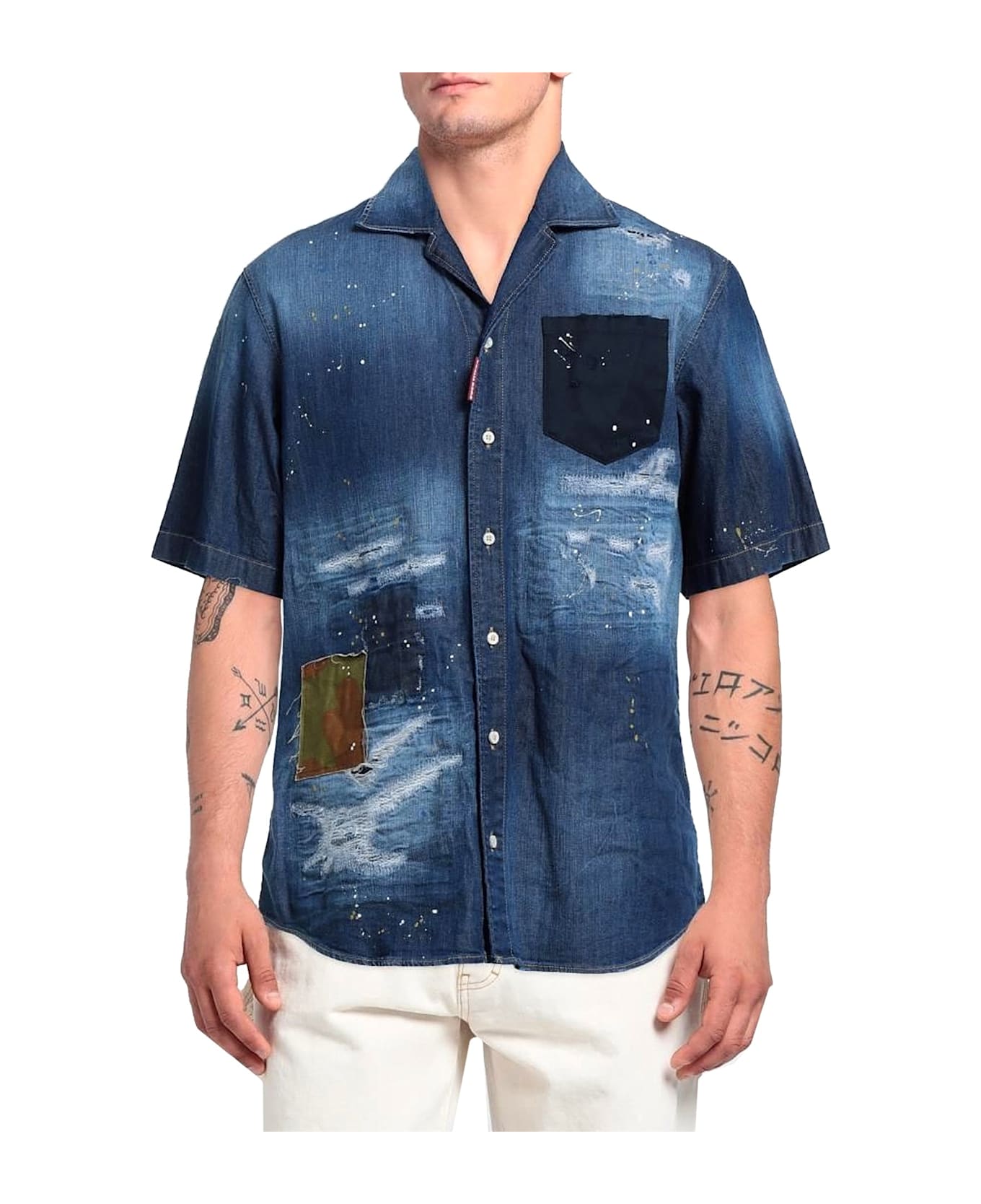 Dsquared2 Denim Shirt - Blue