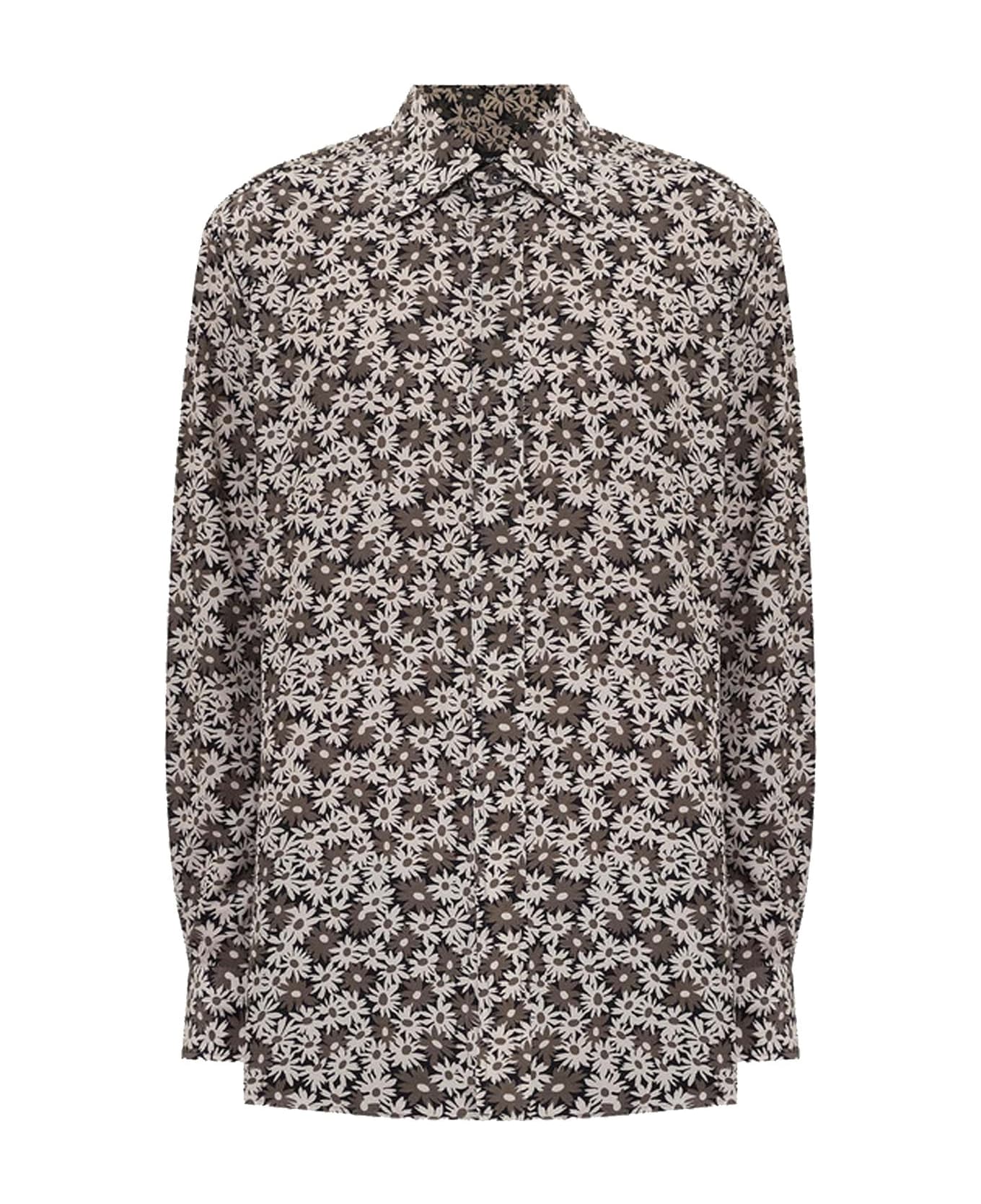 Tom Ford Floral Shirt - Green