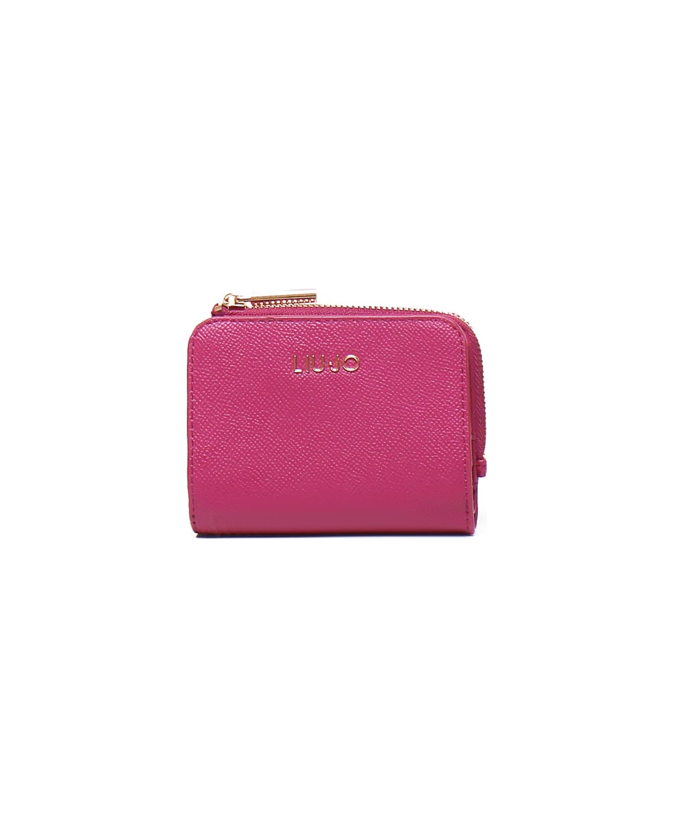 Liu-Jo Wallet With Metallic Logo - VERY Pink