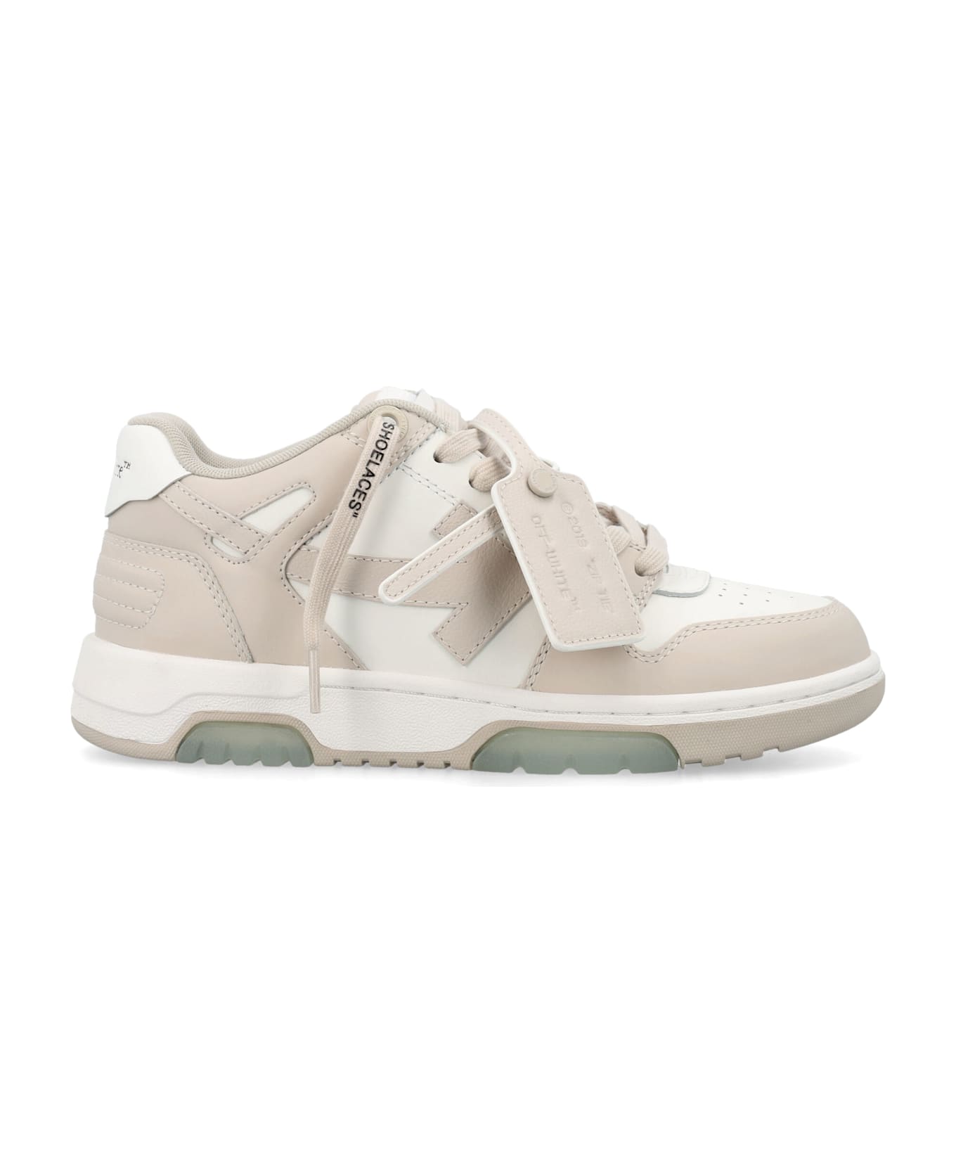 Off-White Out Of Office Woman's Sneakers - WHITE  BIEGE