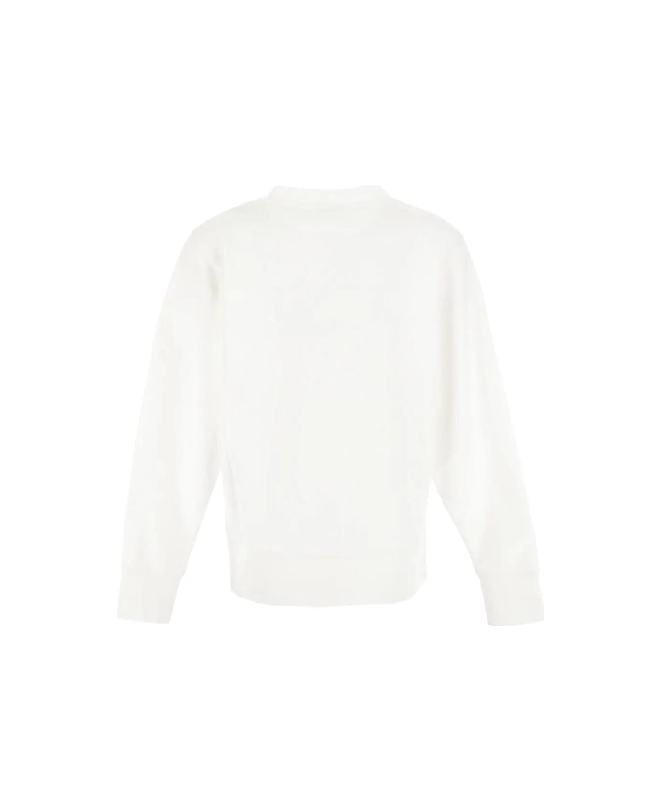 Moncler Crewneck Sweatshirt - White
