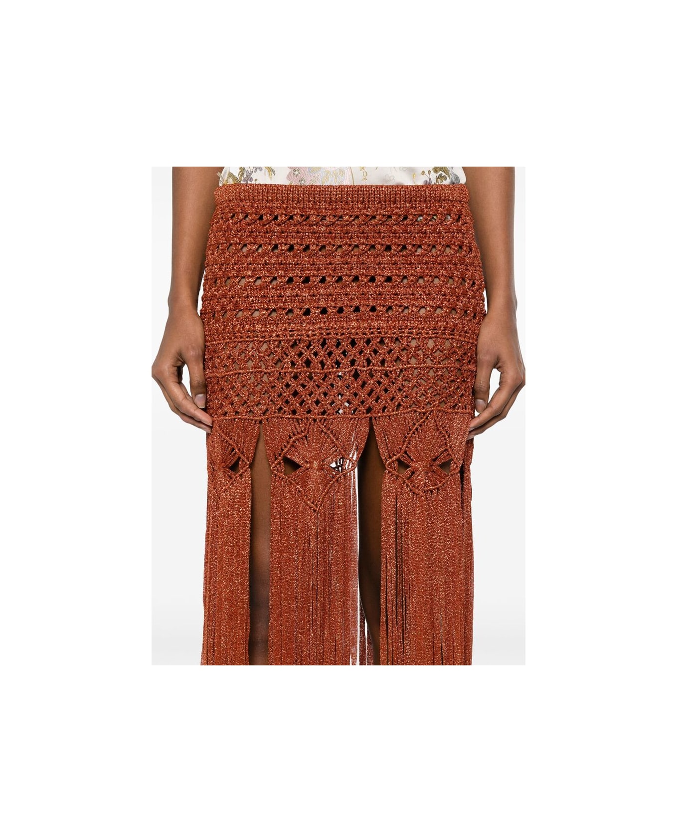 Alanui Skirt - BROWN