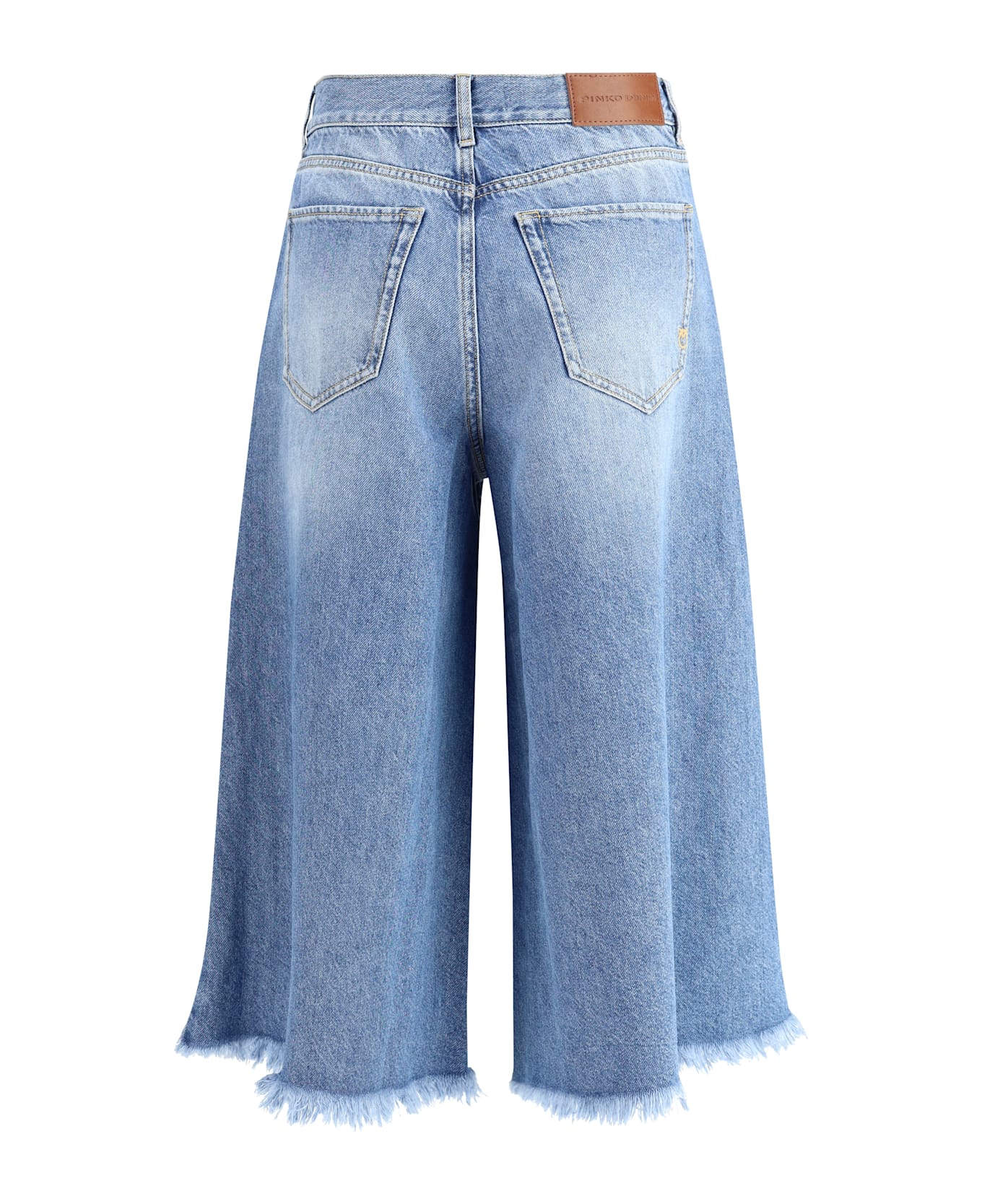 Pinko Denim Shorts - Lavaggio Medio Chiaro