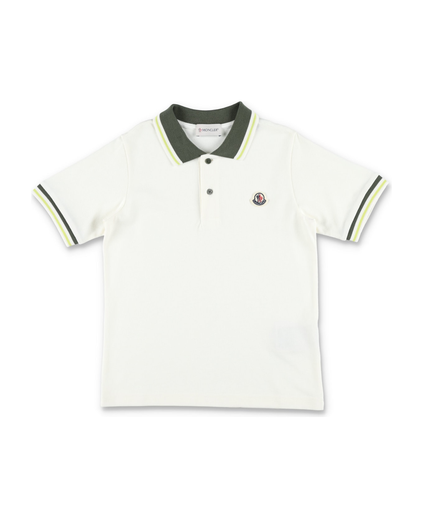 Moncler Polo - WHITE Tシャツ＆ポロシャツ