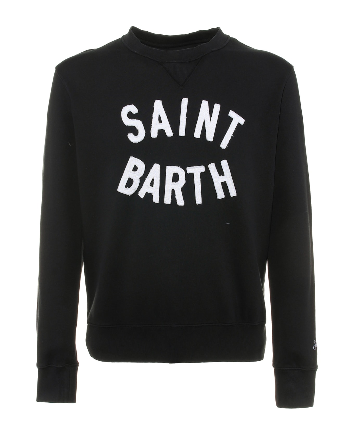 MC2 Saint Barth Sweater With Contrasting Logo - PT SB ARCH