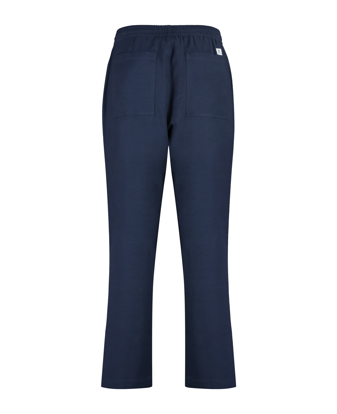 Department Five Brewery Cotton Blend Trousers - blue