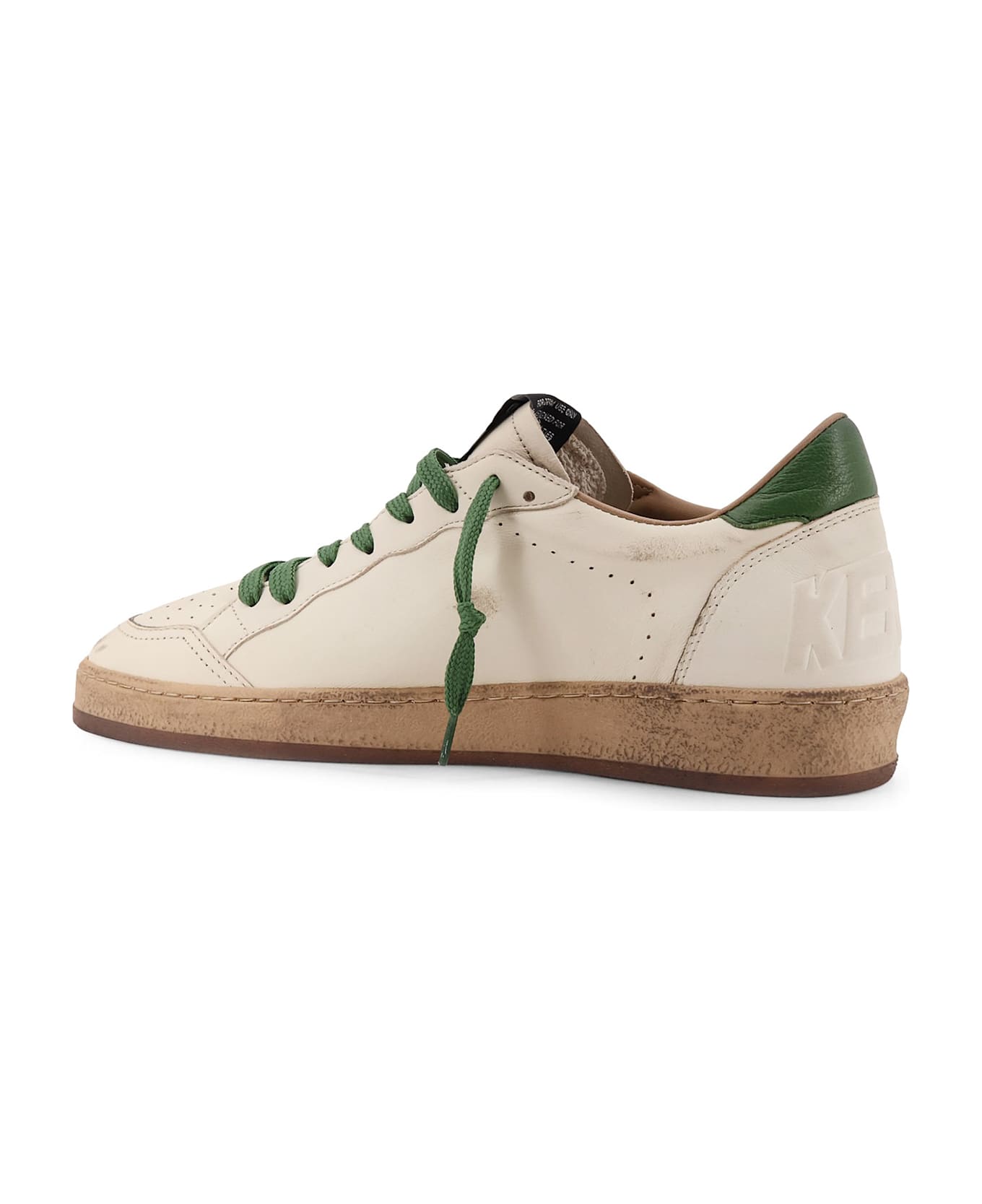 Golden Goose Ball Star Low-top Leather Sneakers - White