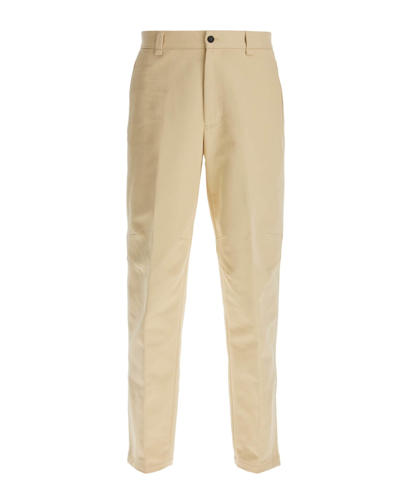 Lanvin Biker Gabardine Trousers - Beige