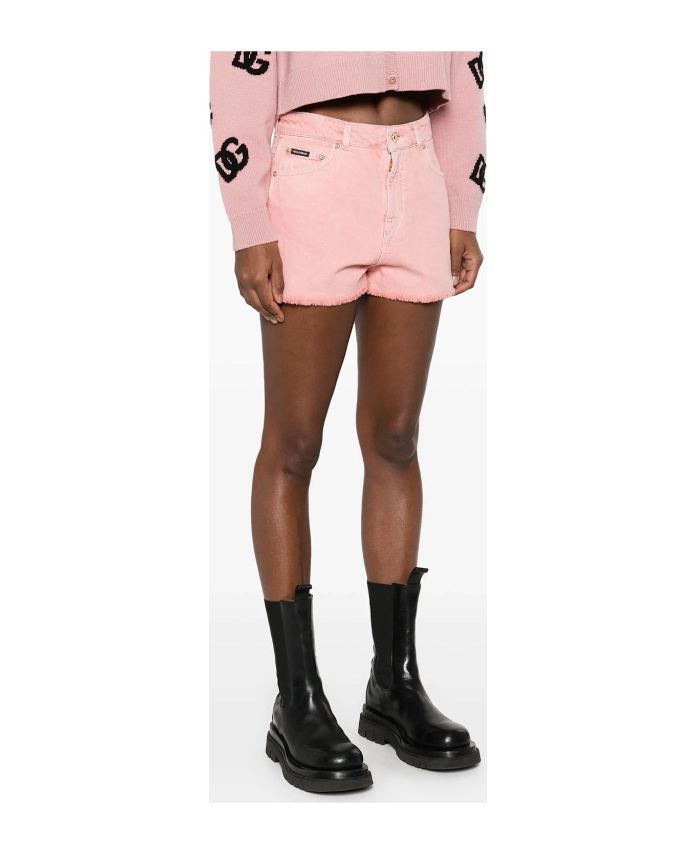 Dolce & Gabbana Short 5 Tasche - Rosa