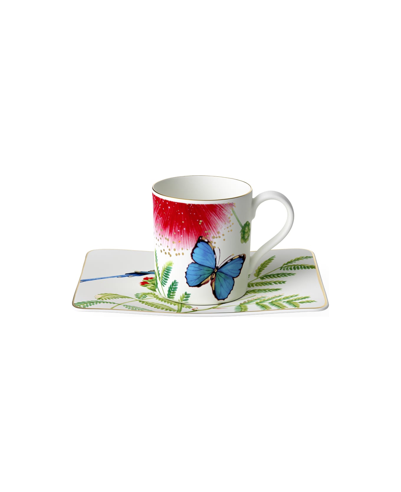 Villeroy & Boch Amazonia 6 Tazze Caffè Con Piattino - Multicolor