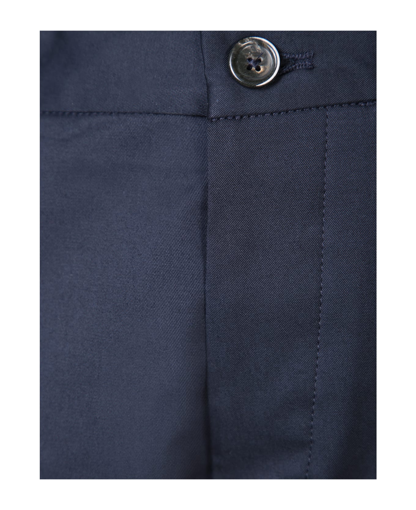 Nine in the Morning Blue Tailored Trousers - Blue