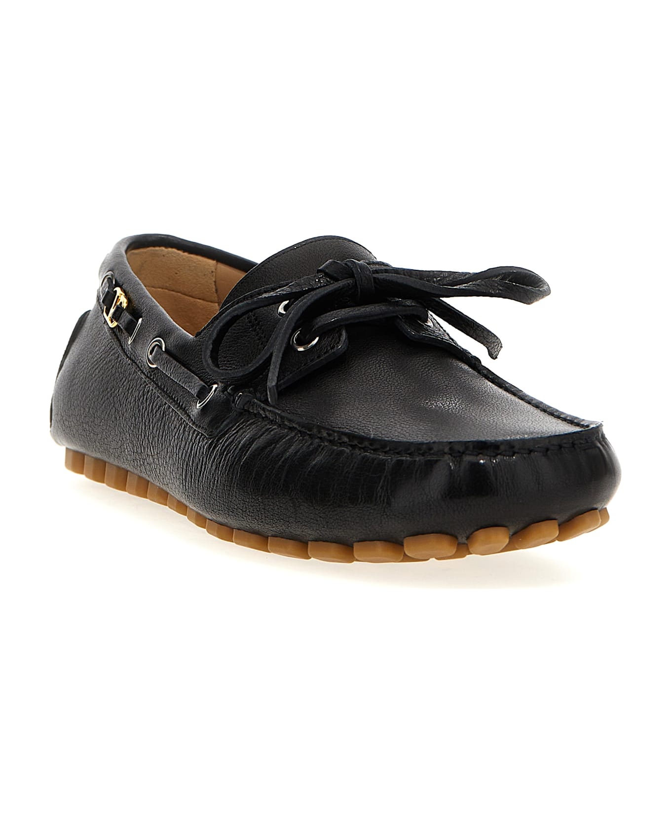 Valentino Garavani 'driver Fastaway' Loafers - Black  