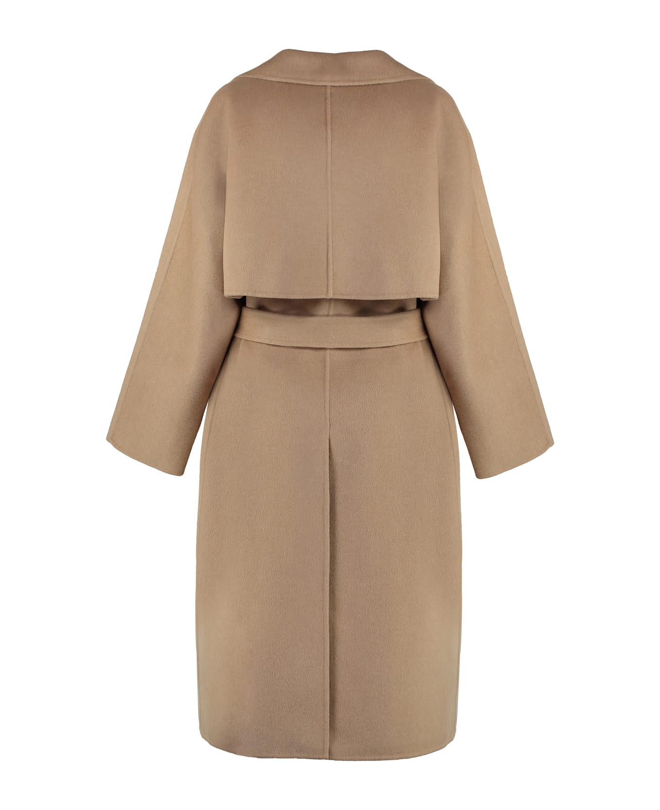 Calvin Klein Wool Long Coat - Beige