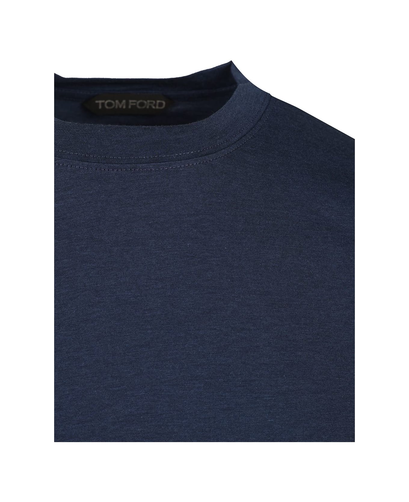 Tom Ford Crewneck T-shirt - Blue