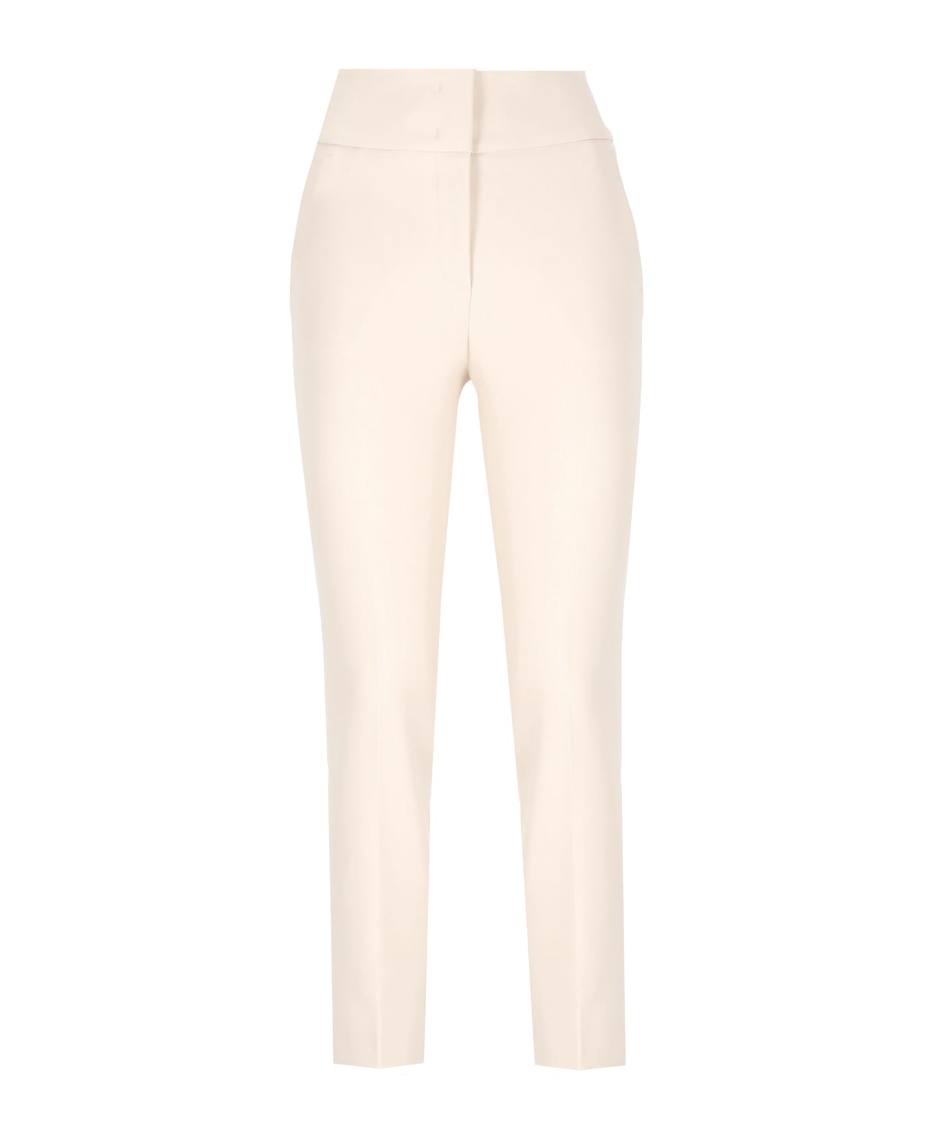 Peserico Cotton Trousers - Ivory