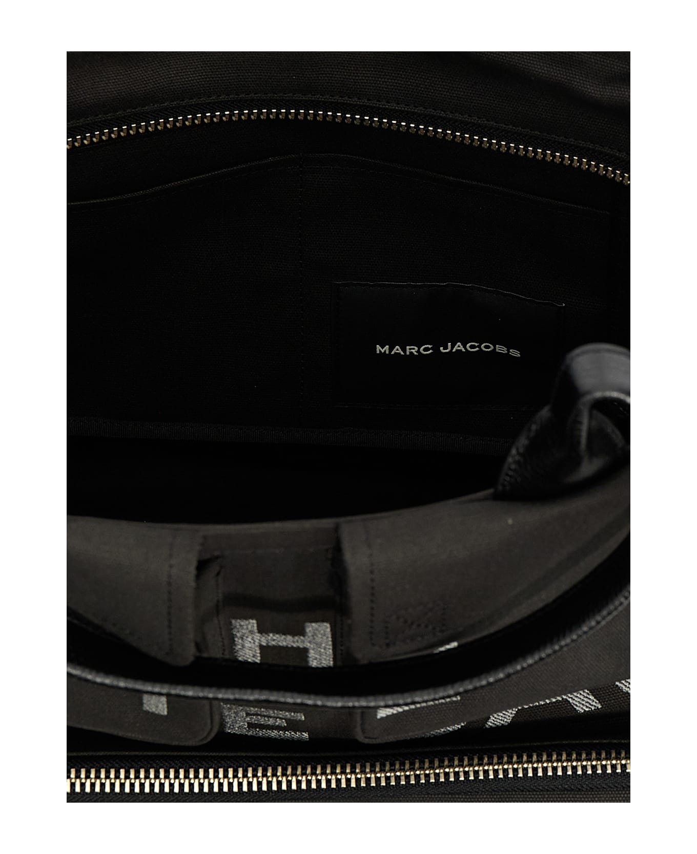 Marc Jacobs 
the Cargo Canvas Large Tote
 Shopping Bag - Black  