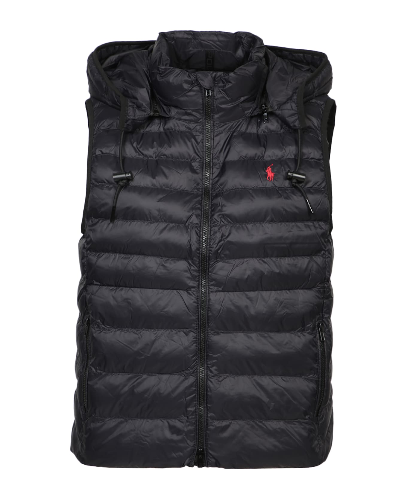 Polo Ralph Lauren Padded Sleeveless Vest Polo Ralph Lauren - BLACK