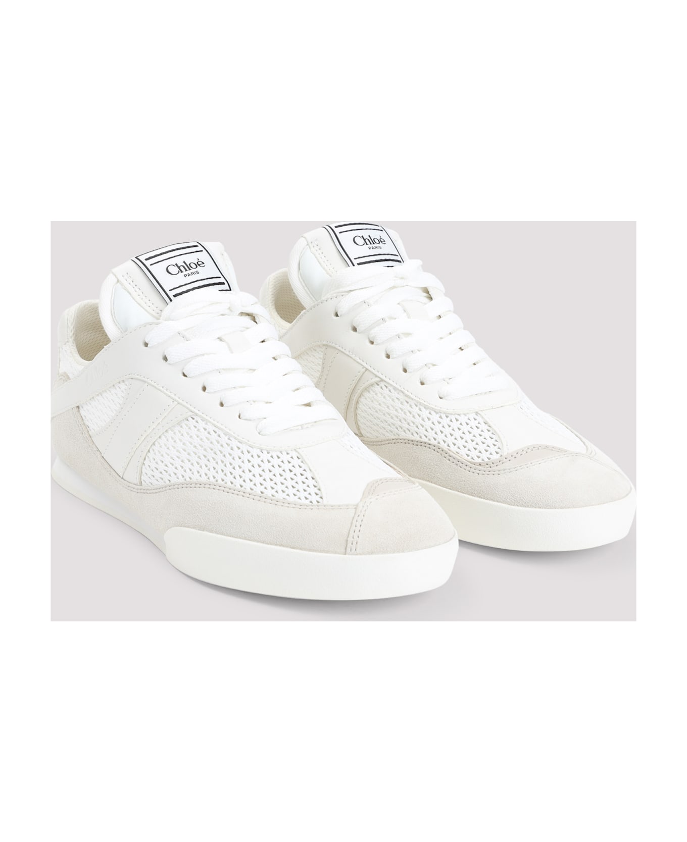 Chloé Kick Sneakers - S Cloudy Cream