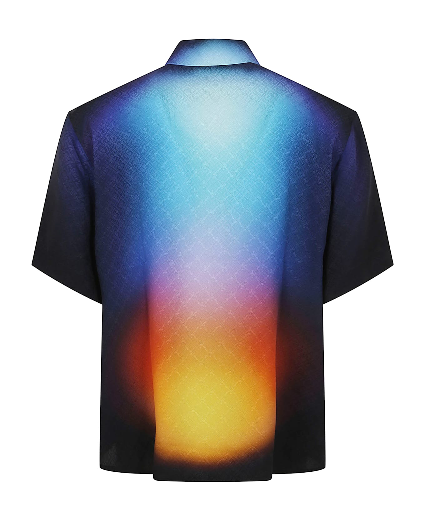 Casablanca Shirt In Multicolor Silk - Gradient