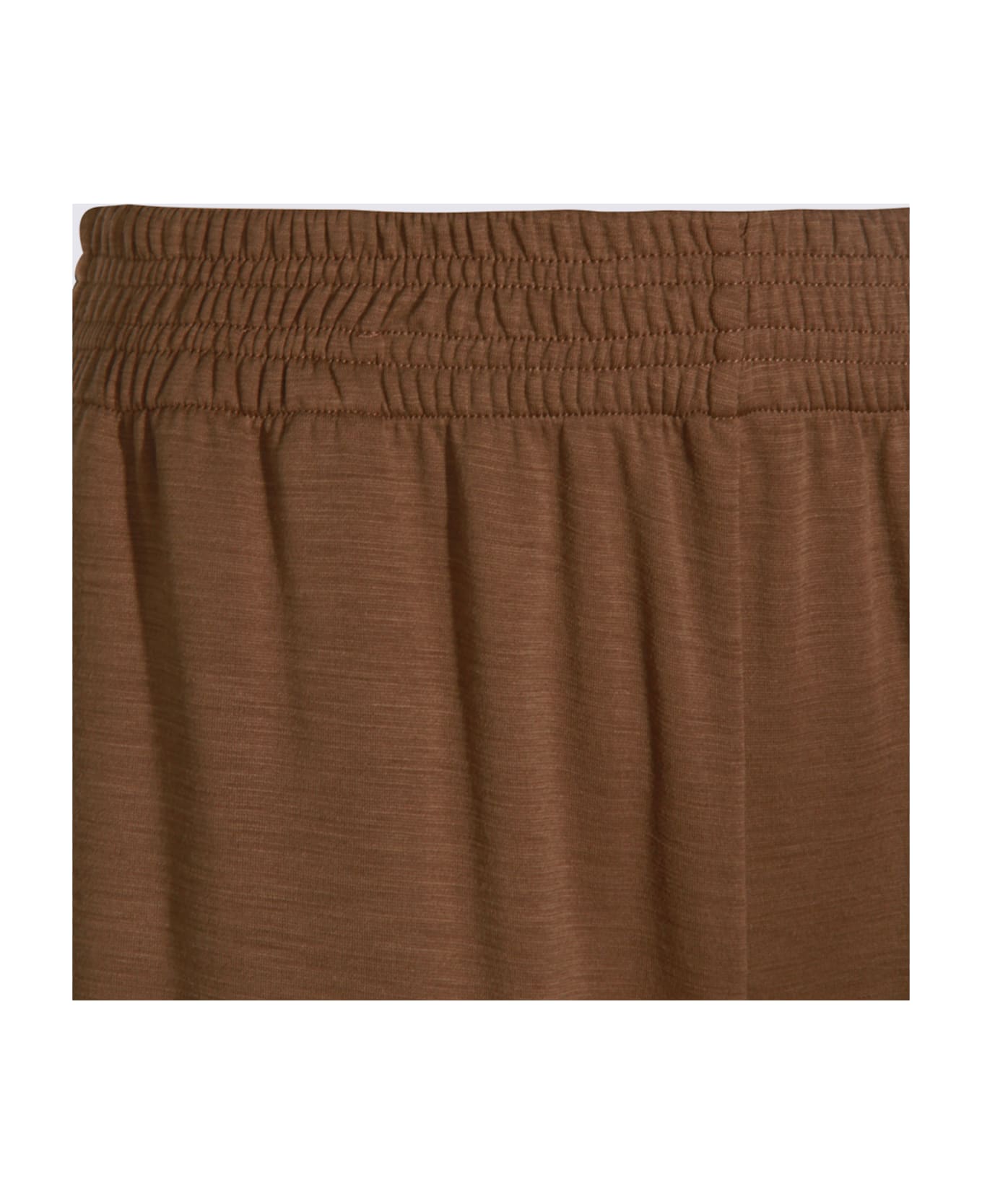 Fabiana Filippi Brown Viscose Pants - Corteccia