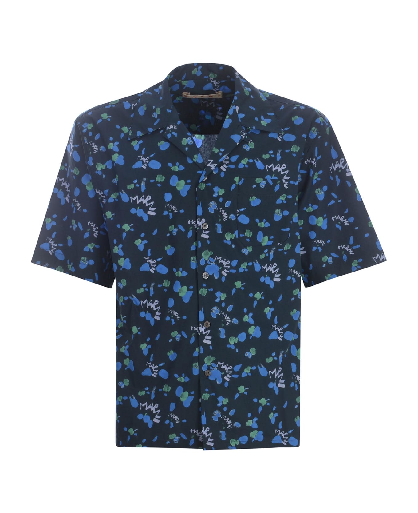 Marni Shirt Marni Made Of Cotton - Blu