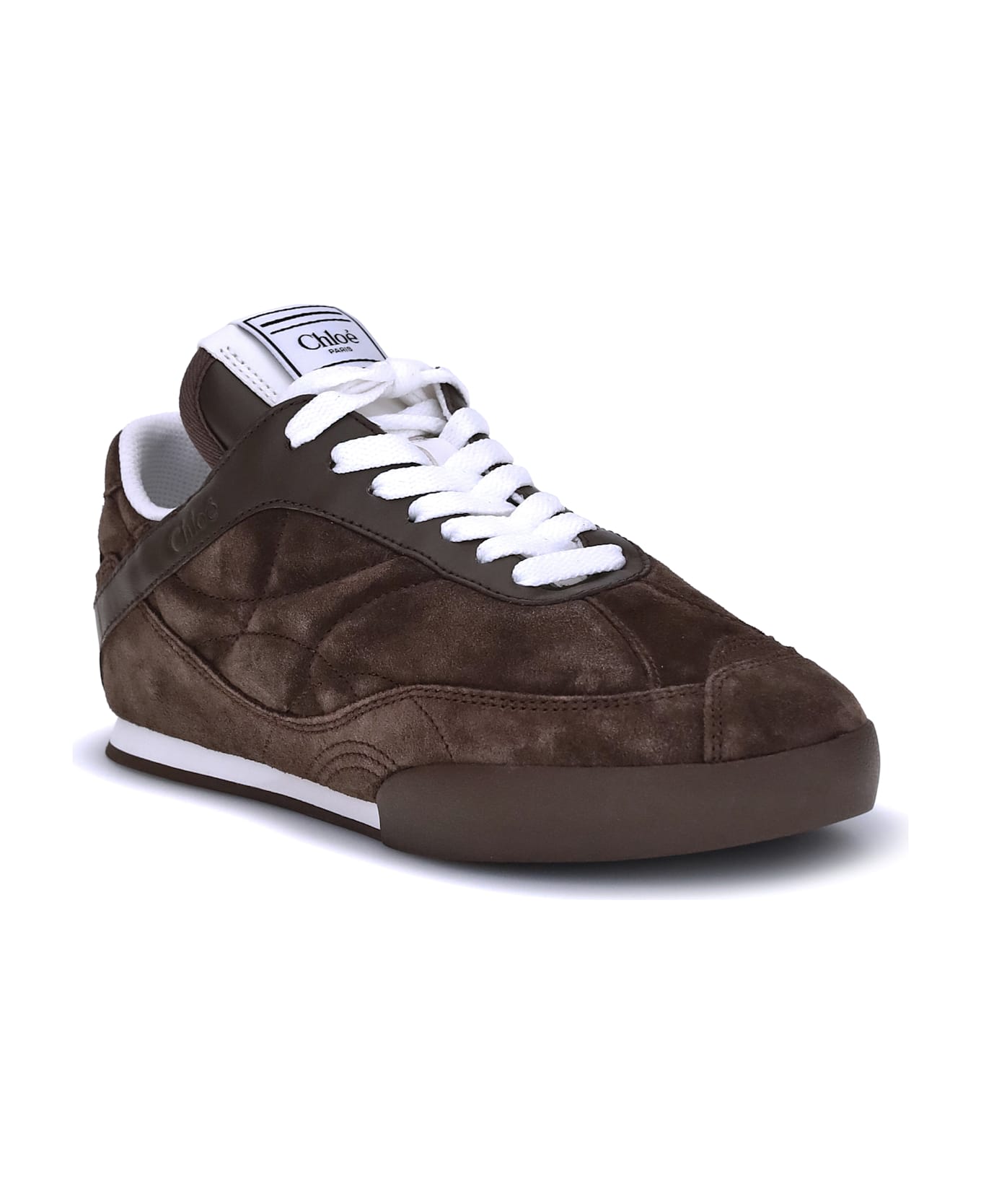 Chloé Suede Kick Sneakers