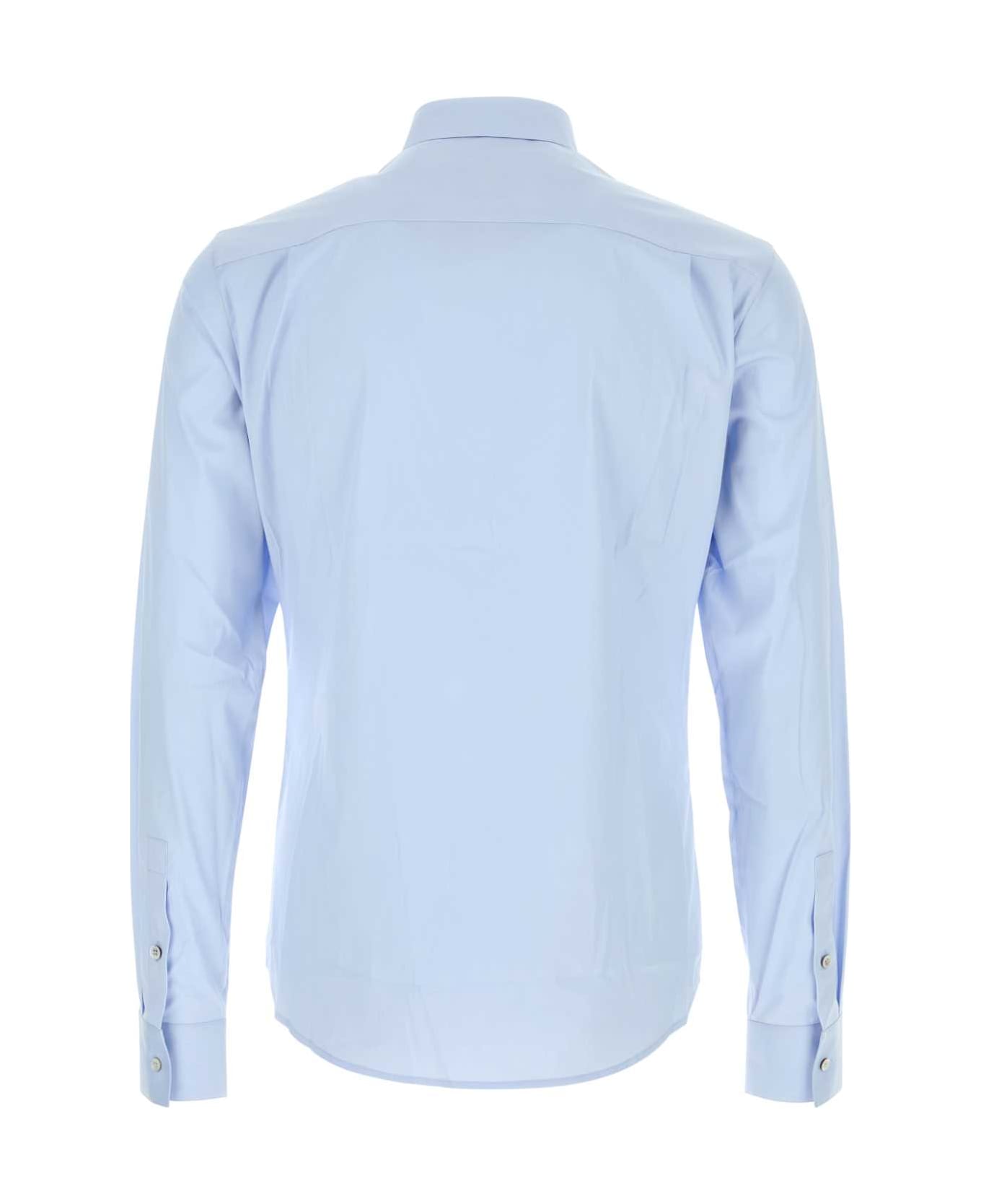 WOOYOUNGMI Light Blue Poplin Shirt - BLUE
