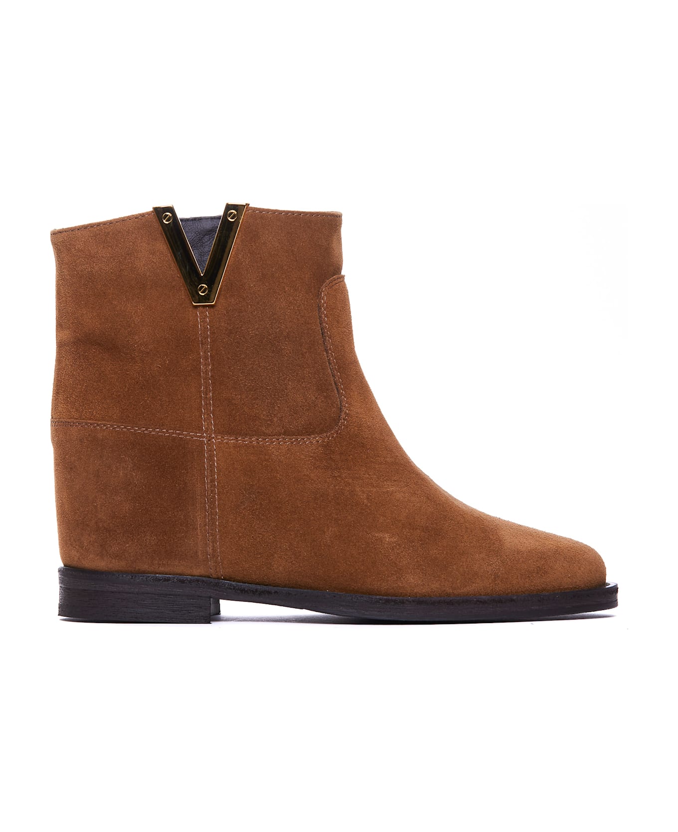 Via Roma 15 Booties - Brown