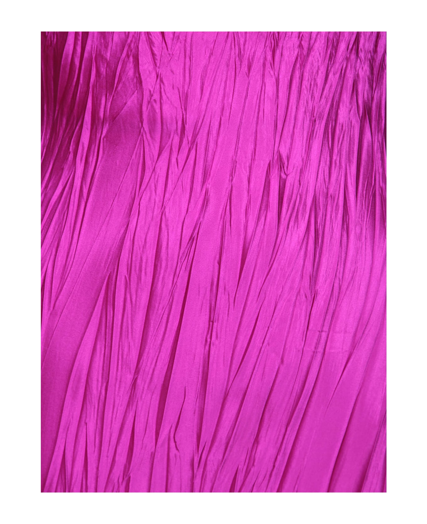 Roberto Cavalli Bougainvillea Fuchsia Long Slip Dress - Pink