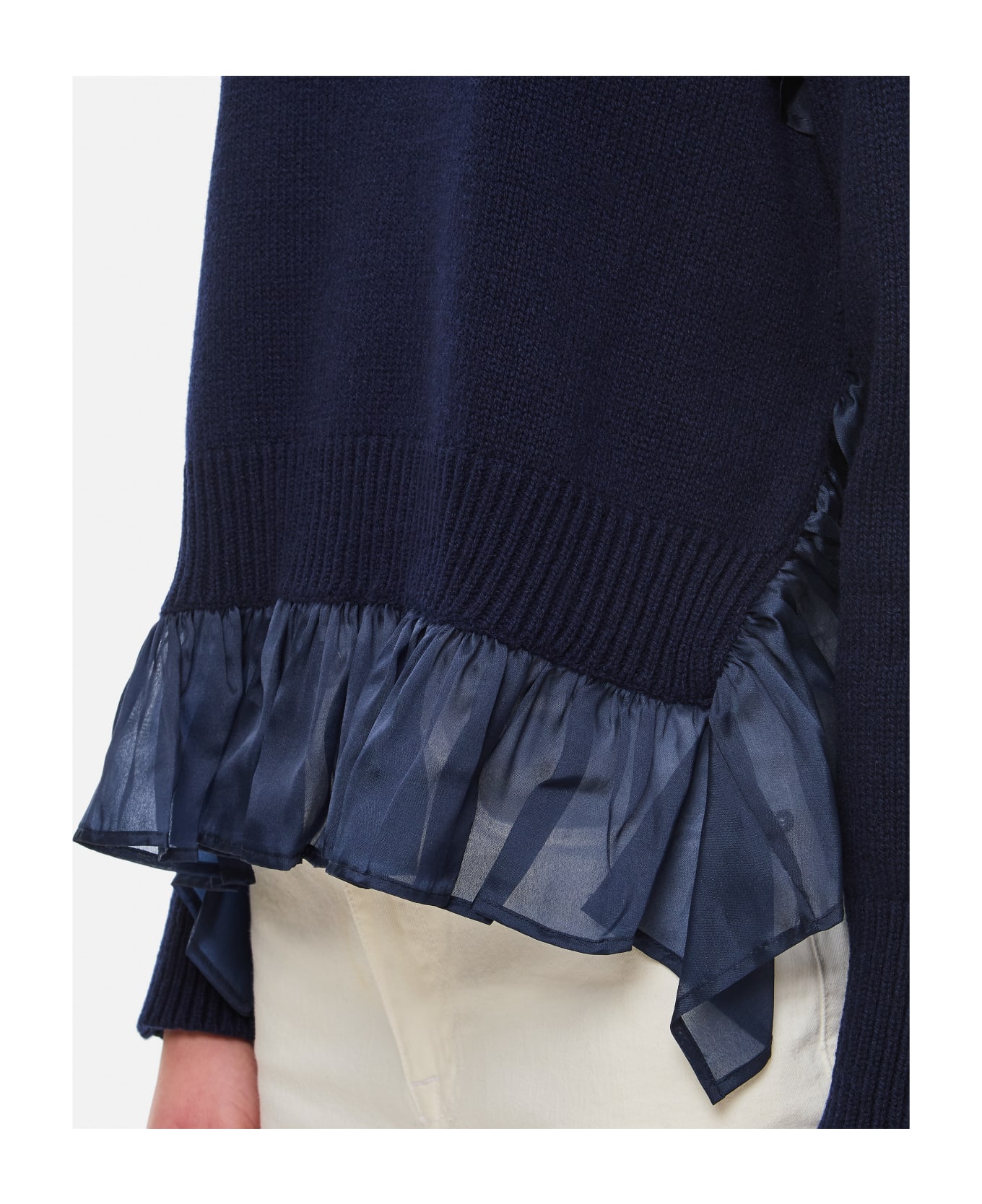 Cecilie Bahnsen Villy Recycled Cashmere Pullover - Blue