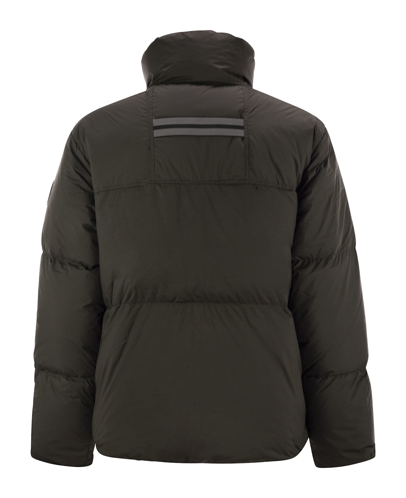 Canada Goose Lawrence - Down Jacket With Black Logo - Anthracite