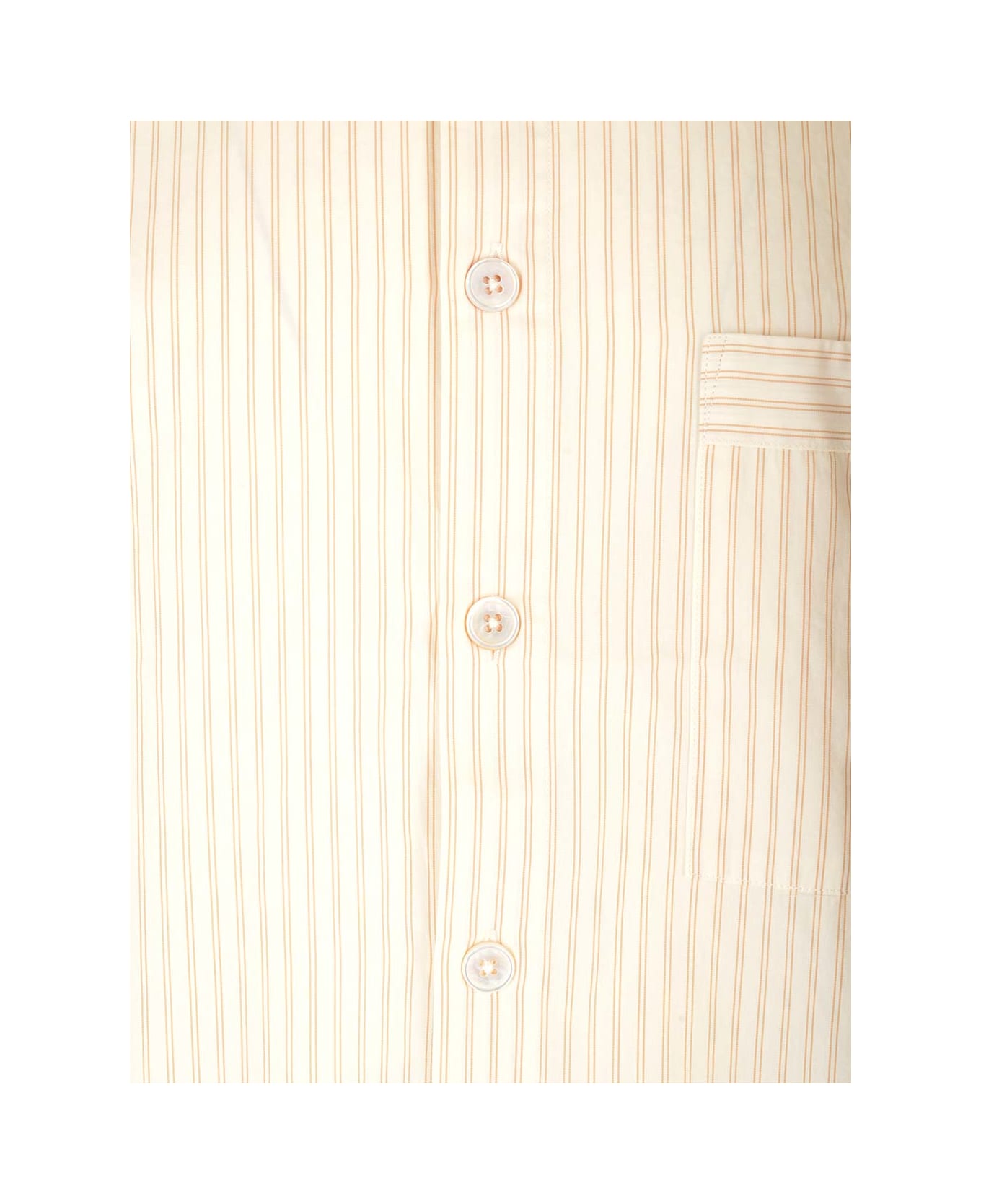Birkenstock 'wheat Stripes' Lounge Wear Shirt - Wheat Stripes