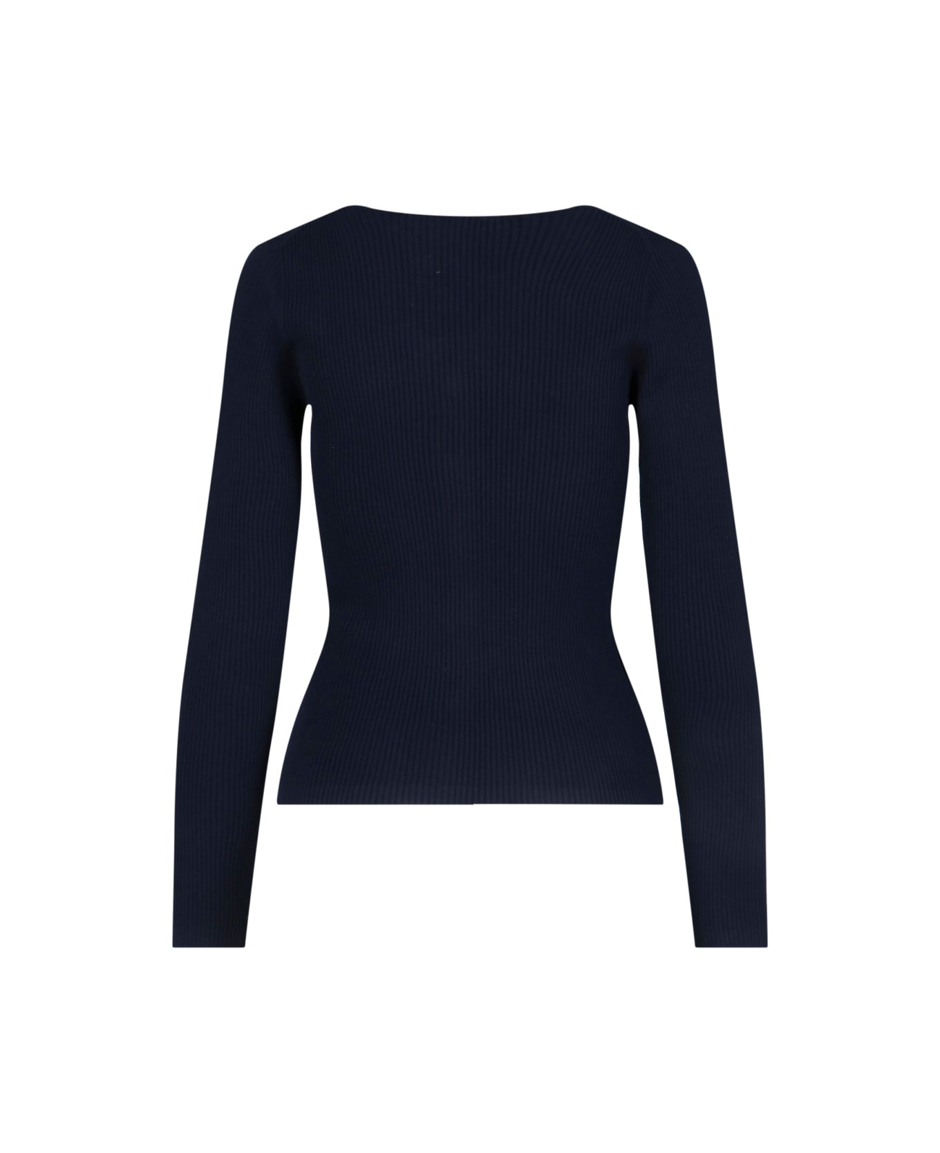 Maison Kitsuné V-neck Cardigan "baby Fox" - Blue