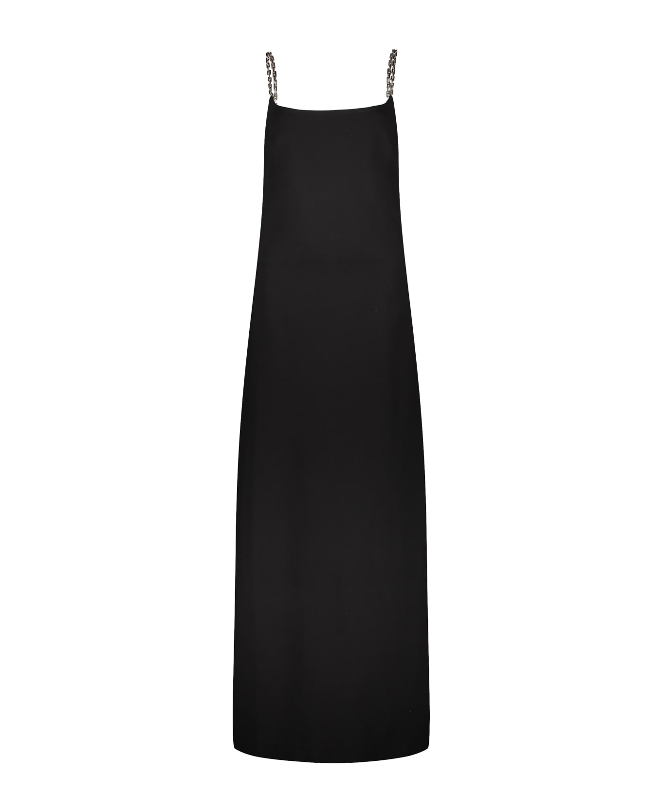 AMBUSH Long Dress With Split - black